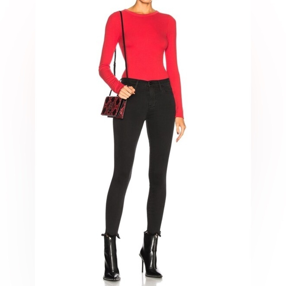 Frame Le High Skinny Whittier Wash Size 28